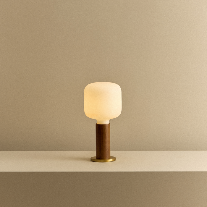 Tala Walnut Knuckle Table Lamp - Model WALT-KT-01-US