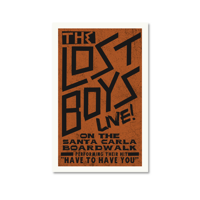 THE LOST BOYS Concert Poster