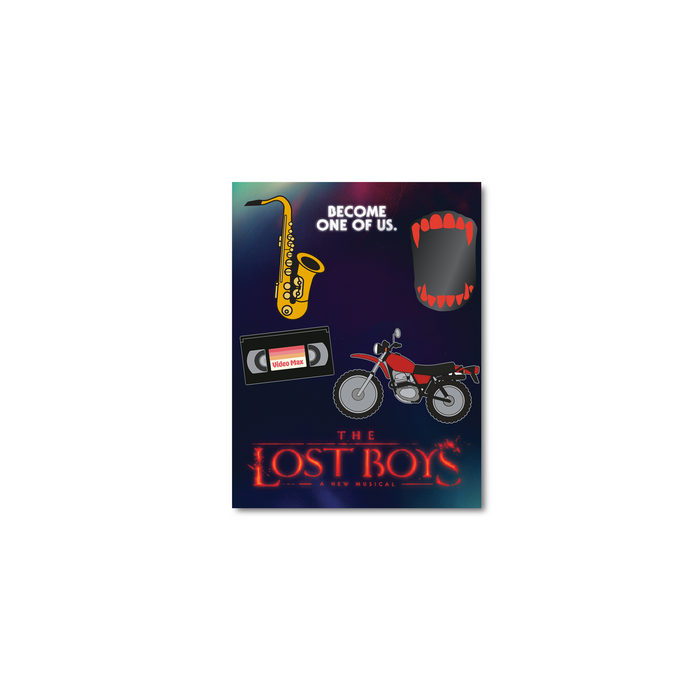 THE LOST BOYS Four Pin Set