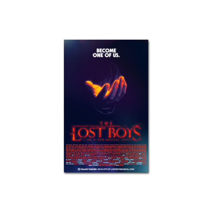 THE LOST BOYS Windowcard