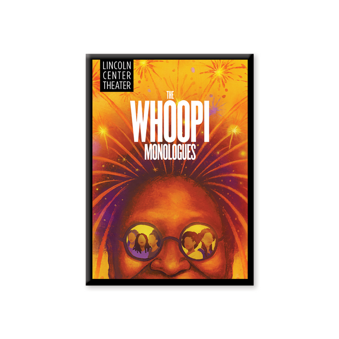 THE WHOOPI MONOLOGUES Button Magnet