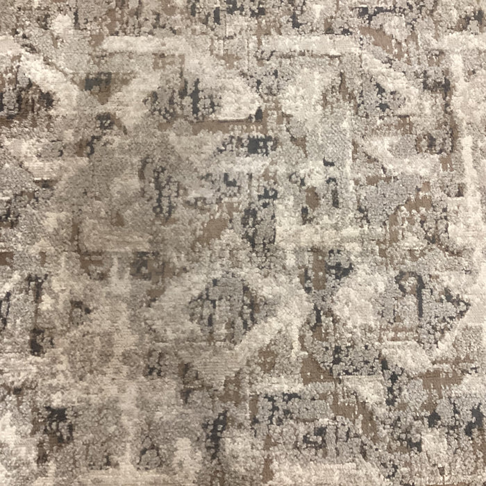 Threshold Elliot Geo Grey Taupe Beige Raised Texture Rug 7'x 10'