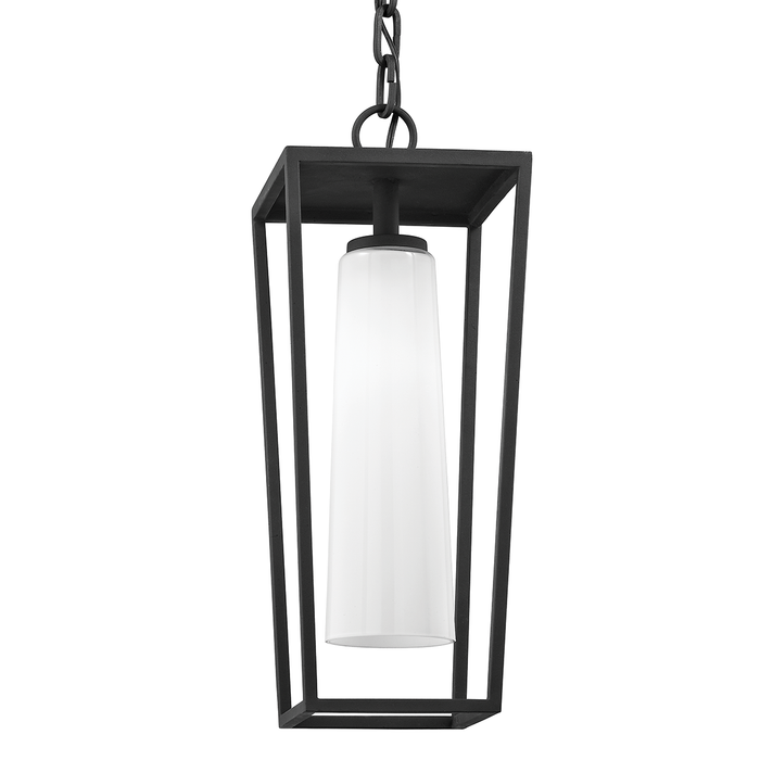 Troy Lighting F6357-TBK Mission Beach Lantern | Textured Black