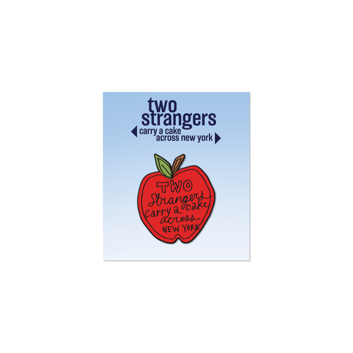 TWO STRANGERS Apple Pin