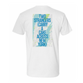 TWO STRANGERS Be Happy Map Tee