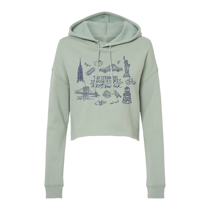 TWO STRANGERS Crop Hoodie