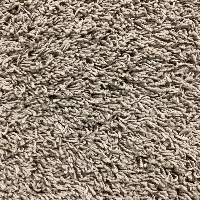Unique Loom Solo Solid Sandy Brown Shag Rug 4'x 6'