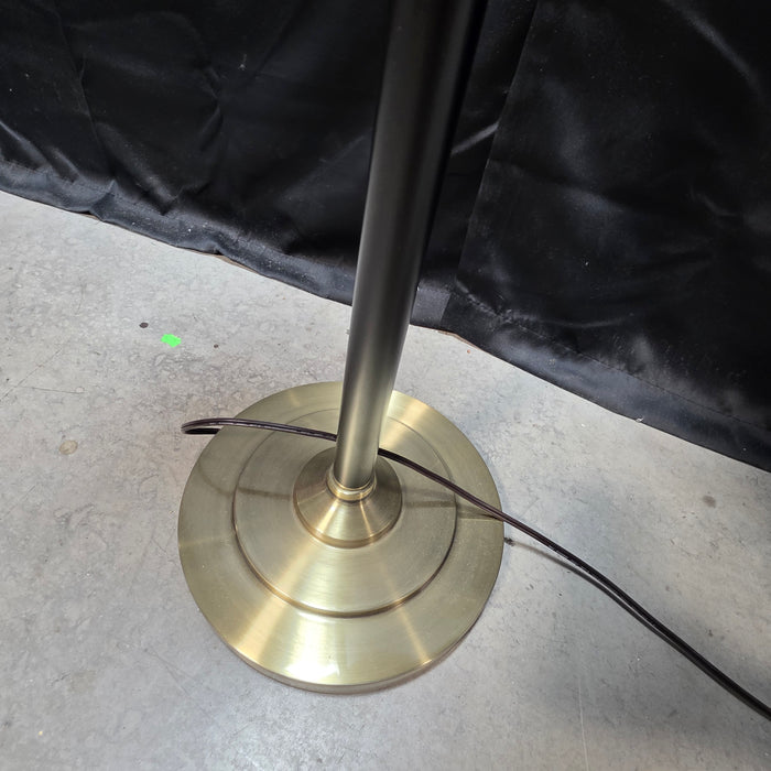 Unique Three Shade Swinging Floor Lamp 22"x23"x71"