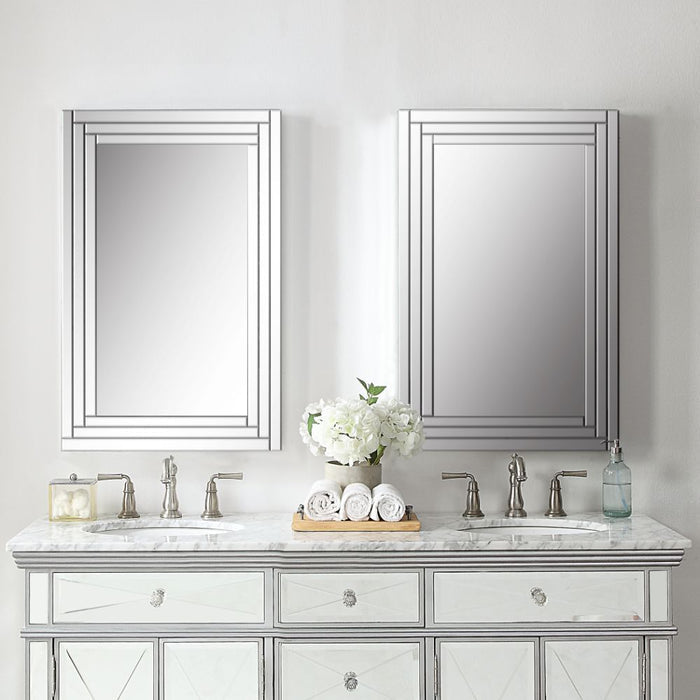 Uttermost 08027B Alanna 22" x 34" Frameless Modern Vanity Mirror