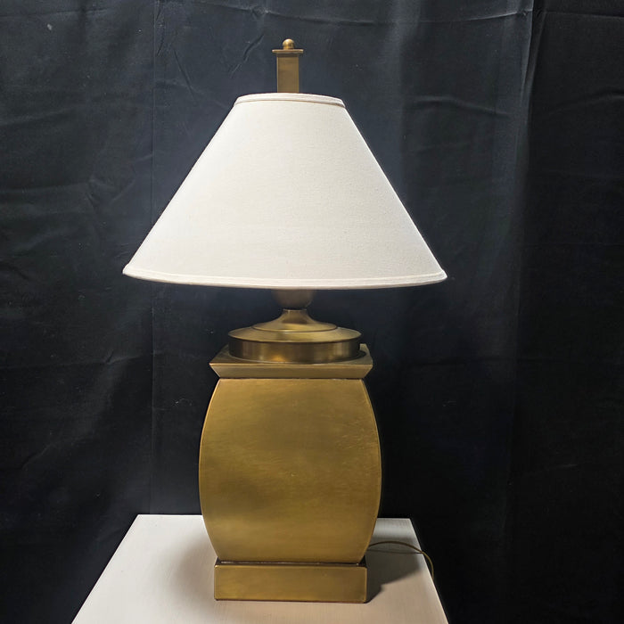 Vintage Brass Lamp 10"x10"x33"