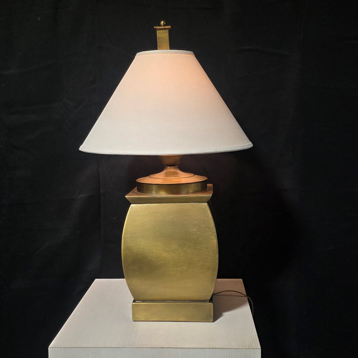 Vintage Brass Lamp 10"x10"x33"