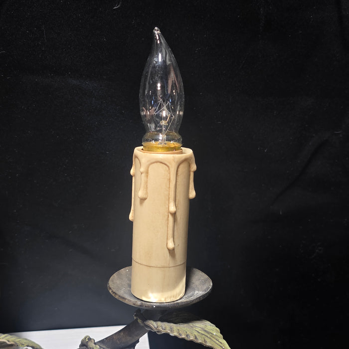 Vintage Hammerton Custom French Candle Sconce Two Lights 19"x9"x13"
