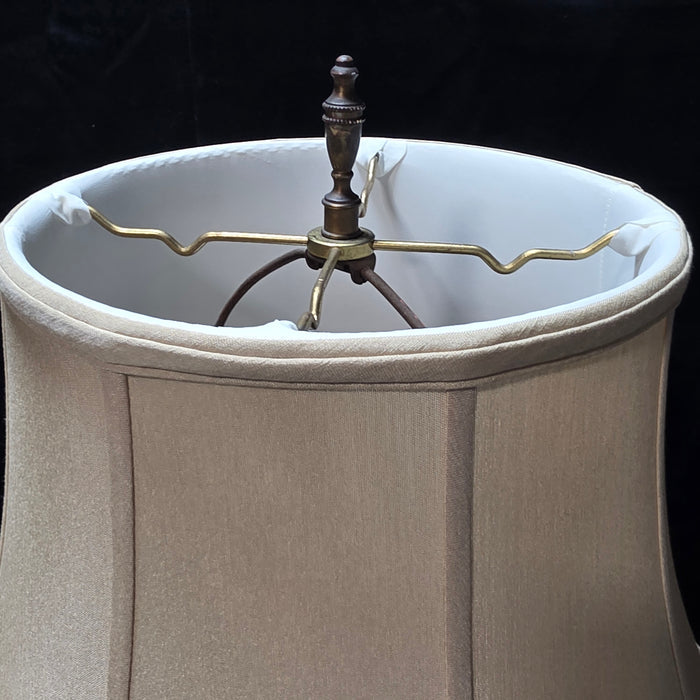 Vintage Queen Anne Style Table Lamp 21"x17"x59"