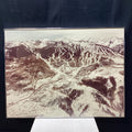Vintage Telluride Photograph Poster Print In Silver Frame 40" x 30.5"