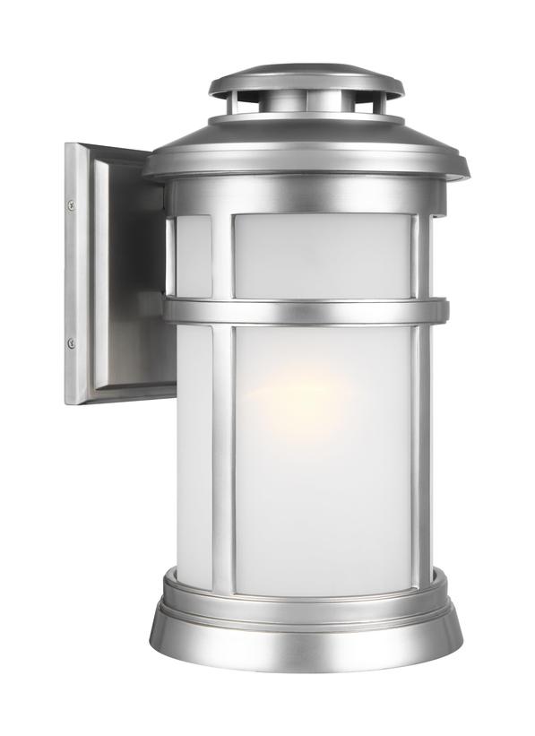 Visual Comfort Studio OL14302PBS Newport Medium Lantern | Painted Brushed Steel