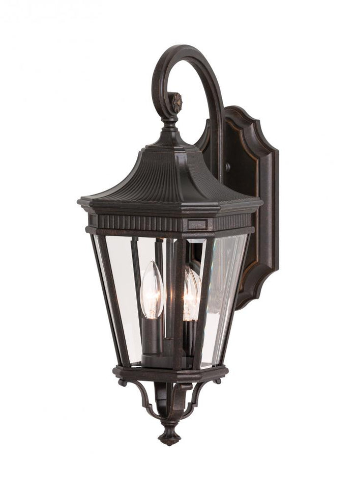 Visual Comfort Studio OL5401BK Cotswold Lane Outdoor Wall Lantern | Black