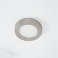 WAC HR-LED90-30-BN LED 90 Undercabinet Button Light | Brushed Nickel