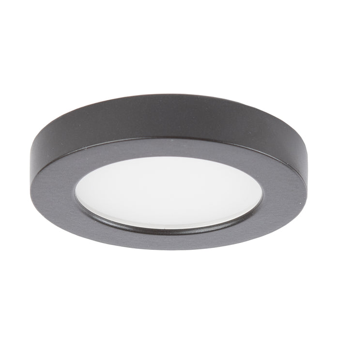 WAC HR-LED90-30-BN LED 90 Undercabinet Button Light | Brushed Nickel