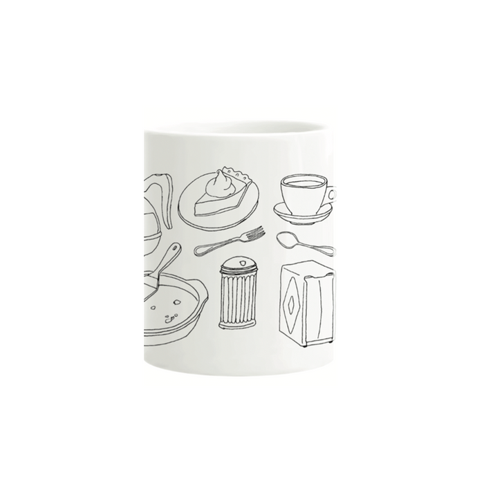 WAITRESS Illustration Mug
