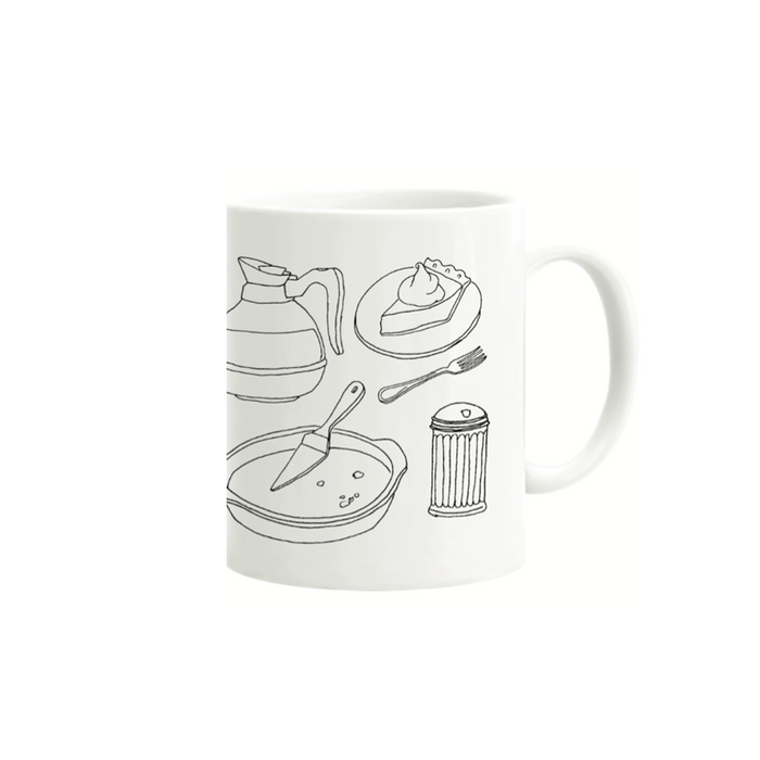 WAITRESS Illustration Mug