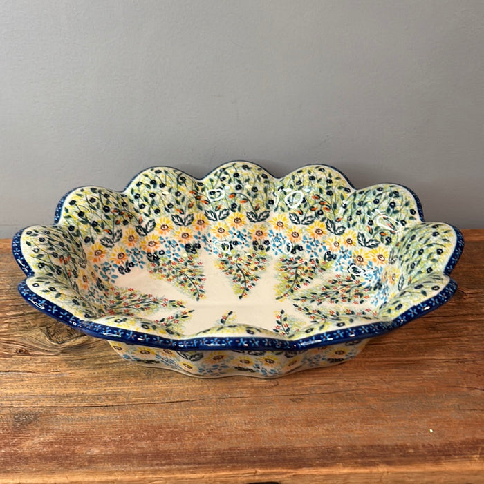 Wavy Edged Platter - WK80