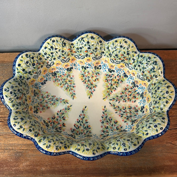 Wavy Edged Platter - WK80