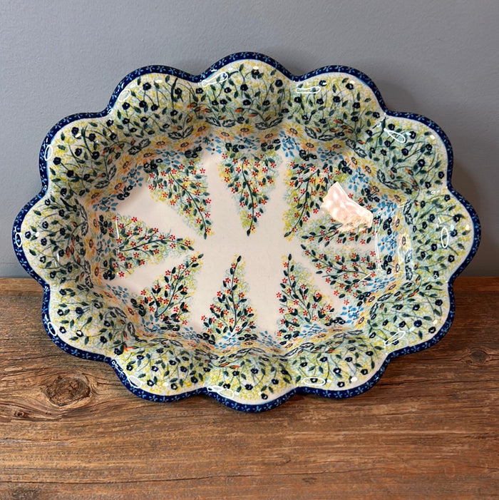 Wavy Edged Platter - WK80