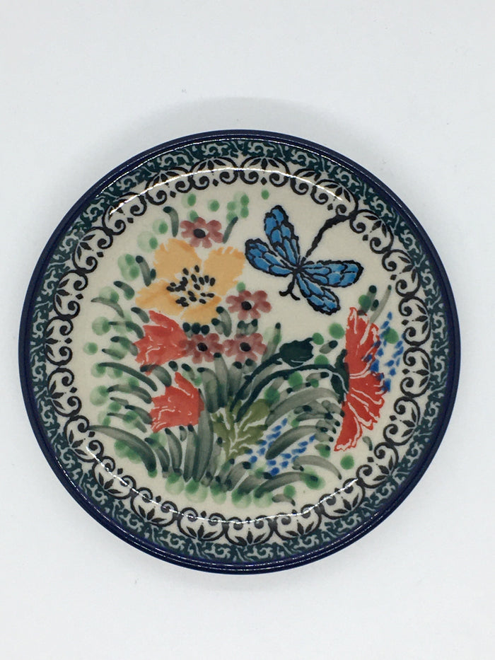 Wine Coaster 5" Plate ~ U3352 ~ U4!