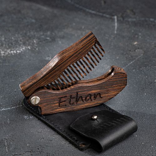Wooden Beard Comb - Dad's comb (B2B)