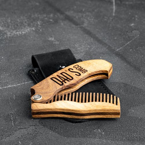 Wooden Beard Comb - Dad's comb (B2B)