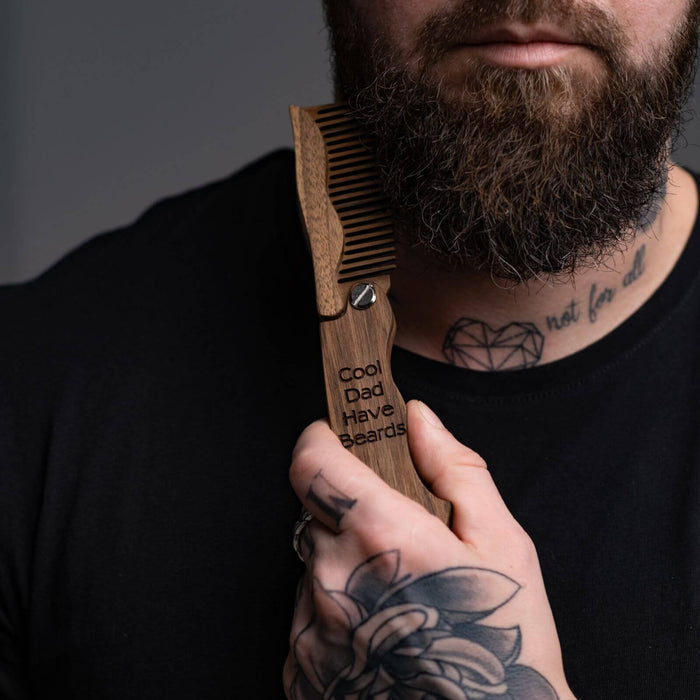 Wooden Beard Comb - Dad's comb (B2B)