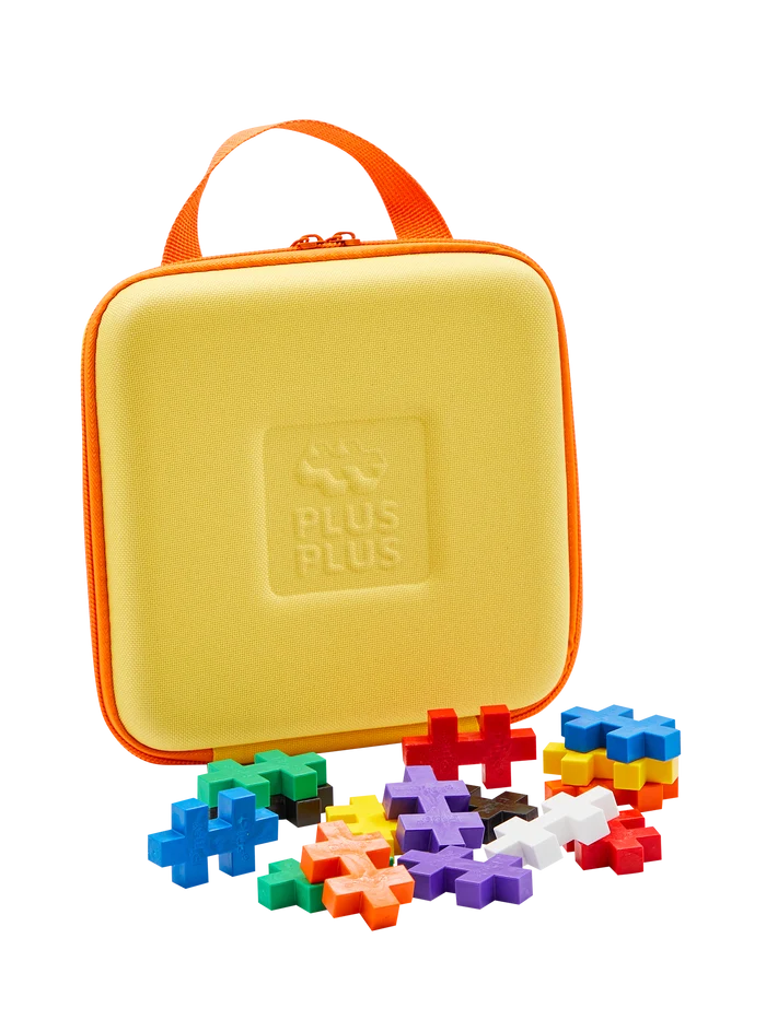 Yellow Travel Case with Basic Color Mix – 15 pcs