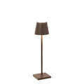 Zafferano LD0320R3 Poldina Pro Mini Table Lamp | Rust